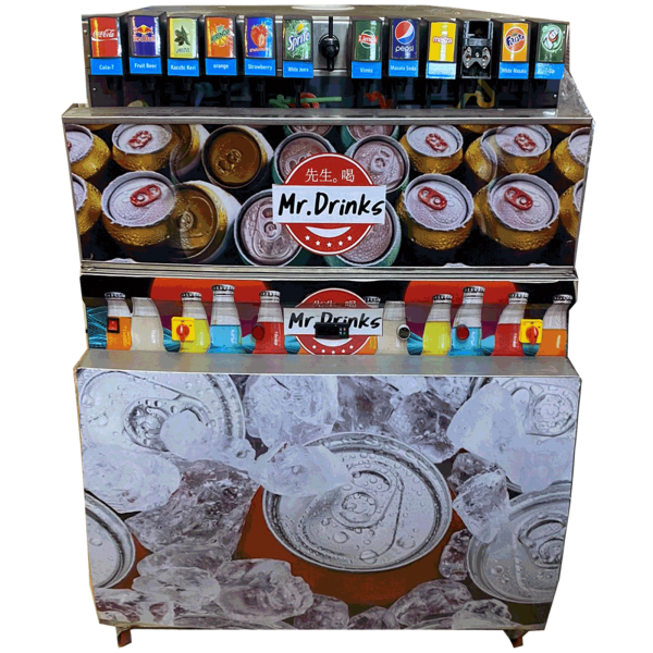 Mr. Drink (12 Lane) Soda Machine Vending Machines